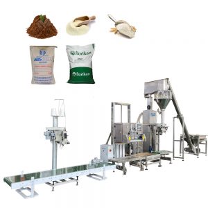 Poloautomatický šnekový merací stroj na práškový produkt