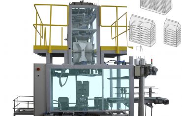 Automatická baliaca linka na balenie mäkkých vriec