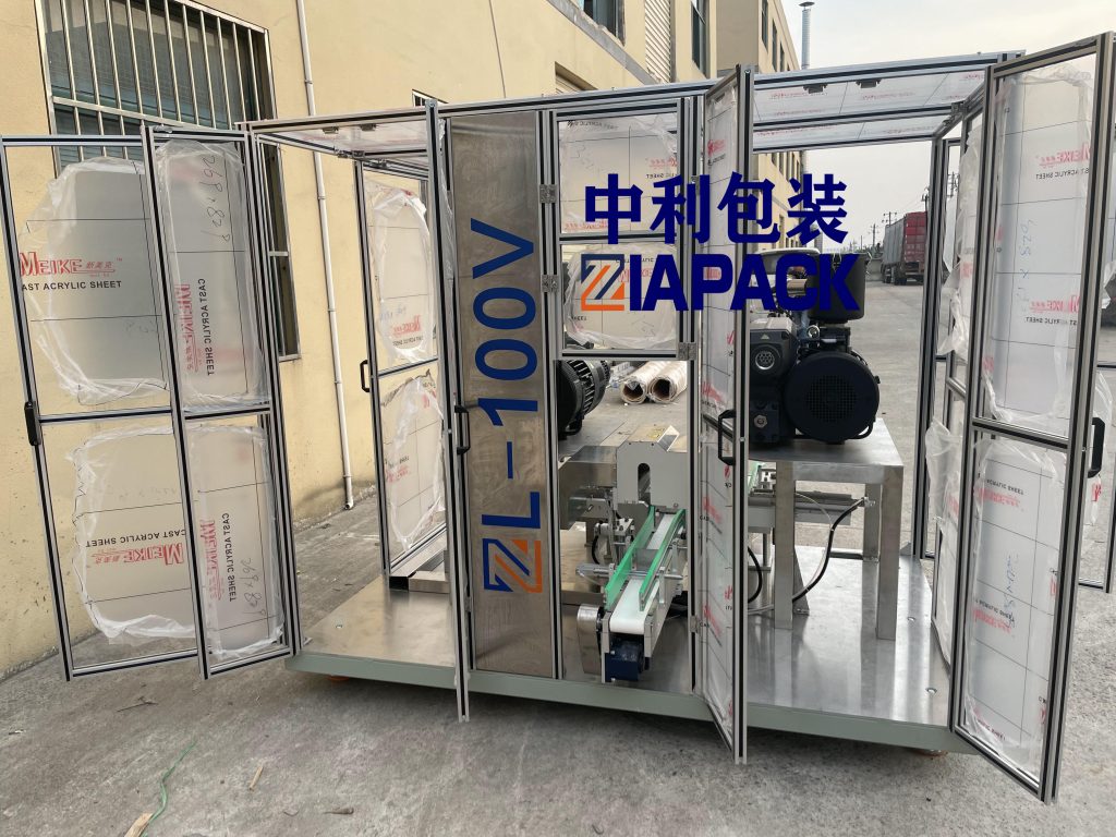 časť vákuového baliaceho stroja 4