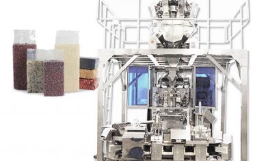 Automatický plniaci baliaci stroj na výrobu vákuových vreciek tehlového typu na obilie