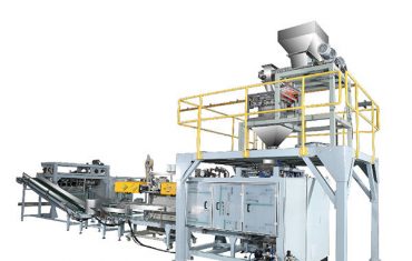 Automatický práškový tkaný vrecovací stroj modelu ZL25F