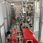 Dobré správy! nový automatický plniaci stroj na výrobu tehlových vriec s jednou vákuovou komorou pripravený na odoslanie